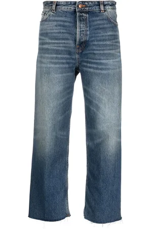 haikure Straight-leg cropped jeans