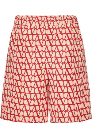 VALENTINO GARAVANI Toile Iconographe Bermuda shorts