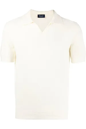 DRUMOHR Short-sleeve v-neck polo shirt