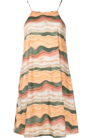 Lygia & Nanny Isis square-neck mini dress