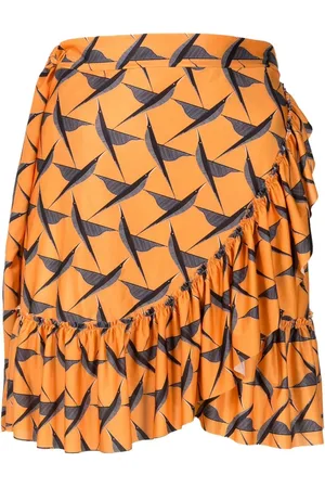 Lygia & Nanny Laurita ribbed-edge skirt