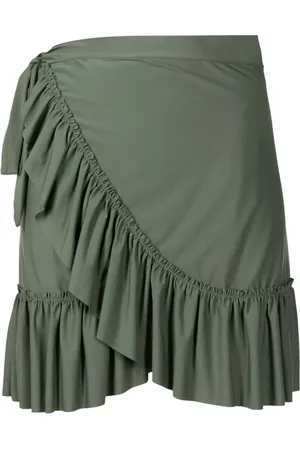 Lygia & Nanny Laurita ruffled wraparound miniskirt