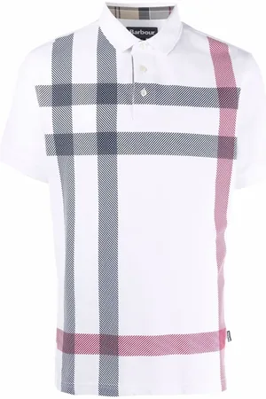 Barbour Checked cotton polo shirt