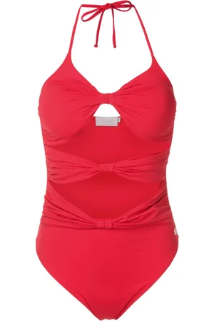 Brigitte Cut-out one-piece swimsuit
