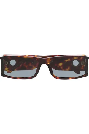 Linda Farrow Mya rectangle-frame sunglasses