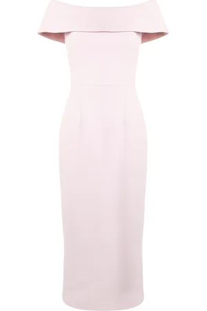 Rebecca Vallance Off-shoulder fitted dress