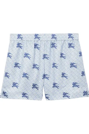 Burberry EKD TB-monogram silk shorts