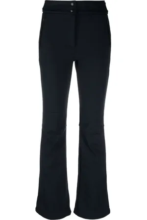 YVES SALOMON Soft-shell fitted trousers