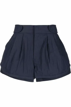JUUN.J Double layer pleated shorts