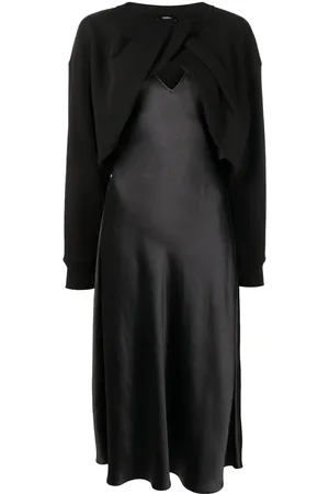 GOEN.J Twist-front maxi dress