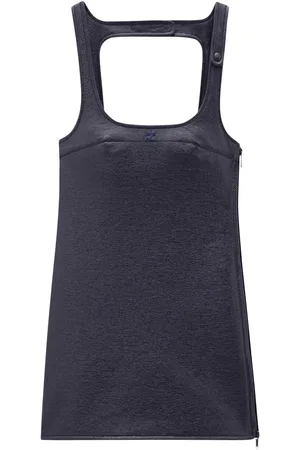 Courrèges Re-Edition vinyl mini dress