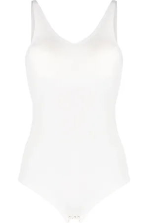CFCL V-neck ribbed bodysuit