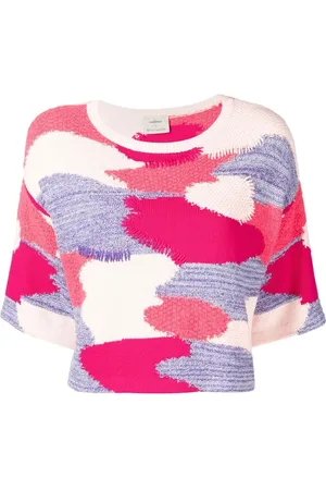 Onefifteen Patchwork knit top