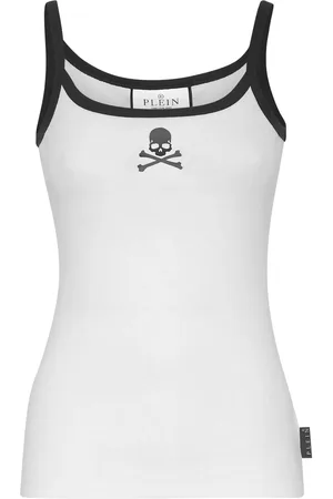 Philipp Plein Skull-print tank top