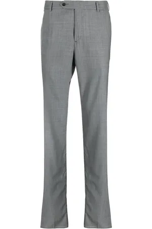 PT Torino Straight-leg virgin-wool trousers