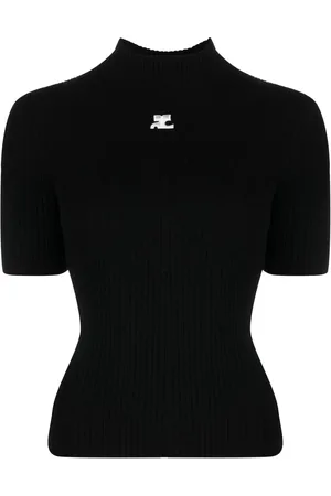 Courrèges Reedition rib-knit sweater
