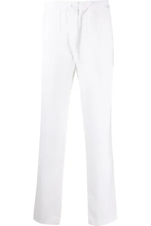 Frescobol Carioca Straight leg drawstring waist trousers