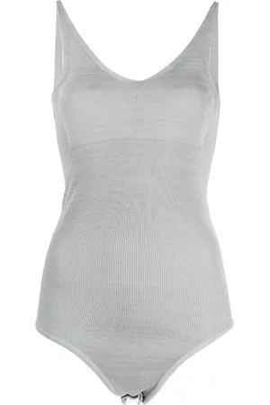 CFCL V-neck ribbed bodysuit