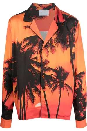 BLUE SKY INN Graphic-print long-sleeve shirt