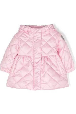 MONNALISA Logo-patch padded jacket