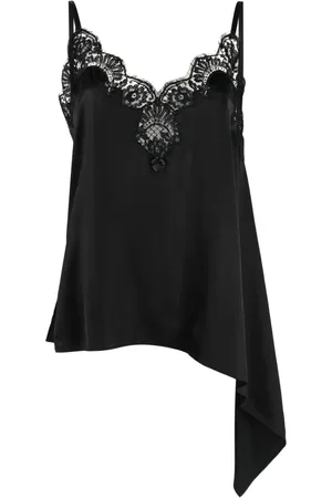Dsquared2 Chantilly-lace asymmetric top