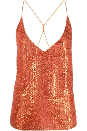 BLANCA Tritonia sequin camisole