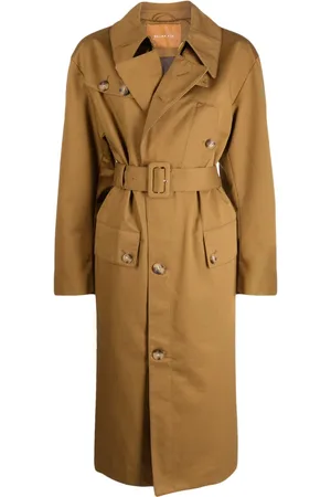 REJINA PYO Belted-waist trench coat