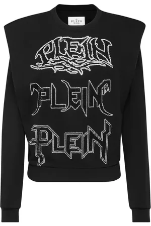 Philipp Plein Logo-embellished layered sweatshirt
