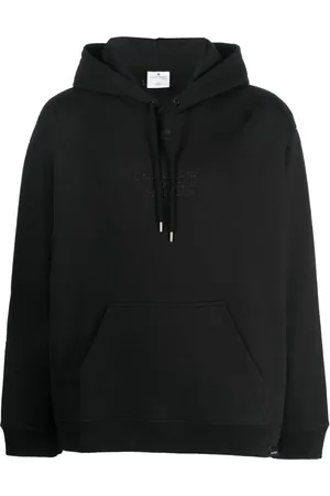 Courrèges Logo-embroidered hoodie