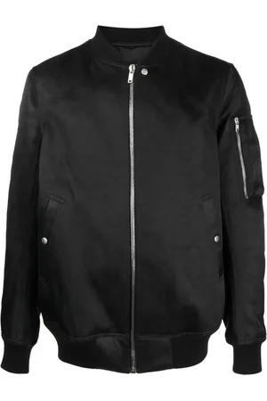 Rick Owens Satin bomber jacket
