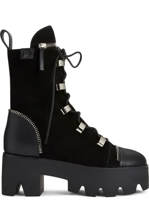 Giuseppe Zanotti Juliett lace-up flatform boots