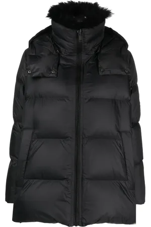 YVES SALOMON Hooded padded jacket
