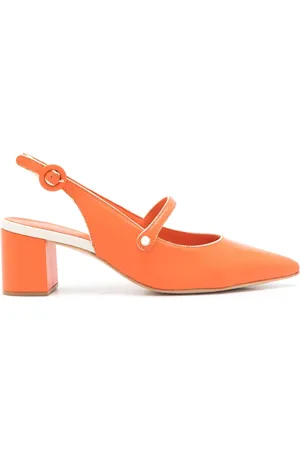 Sarah Chofakian Bertha 40mm pointed-toe leather pumps