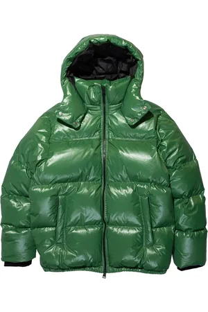Purple Brand Logo-print hooded jacket