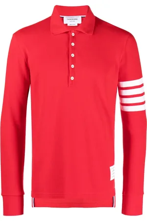 Thom Browne 4-Bar Stripe 2003-print polo shirt