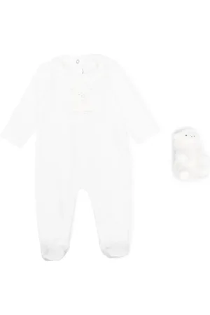 Tartine Et Chocolat Graphic-print cotton babygrow set
