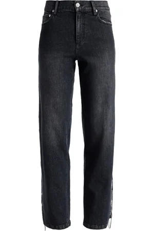 ALICE+OLIVIA Gayle crystal-embellisjed straight-leg jeans