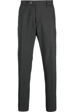 Boggi Milano M??lange-effect tailored trousers