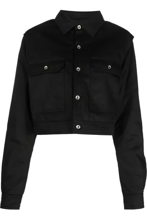 Rick Owens Cut-out cropped jacket