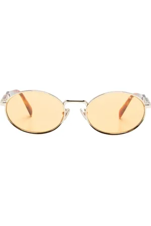 Prada Round-frame tinted sunglasses
