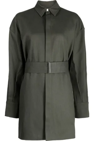 Sa Su Phi Belted-waist shirt jacket