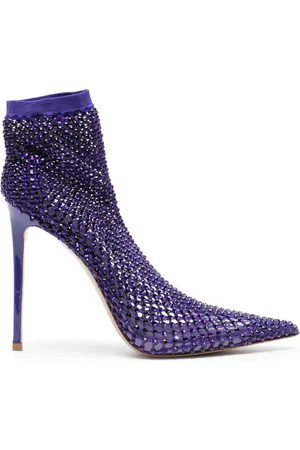 LE SILLA Gilda 115mm mesh ankle boots