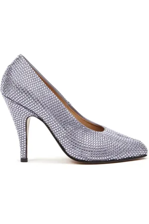 Maison Margiela Tabi 110mm rhinestone-embellished pumps