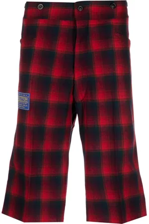 Maison Margiela X Pendleton checked bermuda shorts