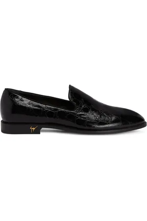 Giuseppe Zanotti Gatien crocodile-effect leather loafers