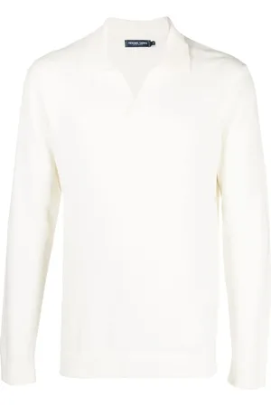 Frescobol Carioca Knitted long-sleeve polo shirt