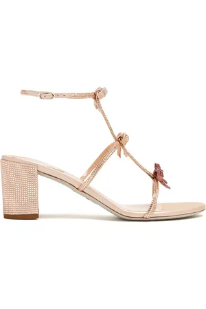 RENE CAOVILLA Caterina crystal-embellished sandals