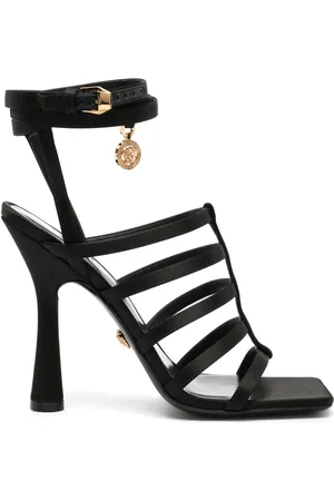 VERSACE Lycia 110mm satin sandals