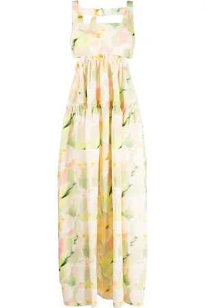 Acler Rangewood abstract-pattern print dress