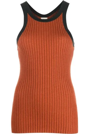Paula Ribbed-knit tank top